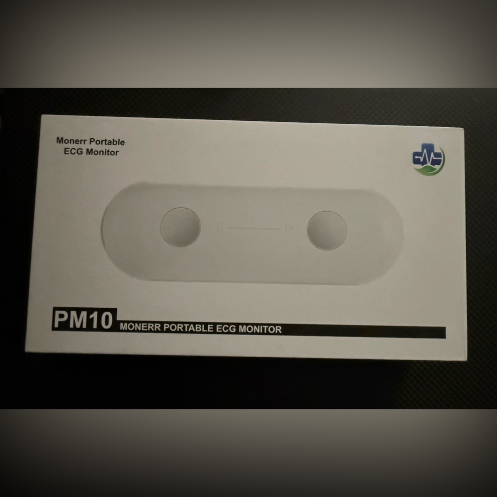 Portable ECG Monitor, Record & Store One-Lead ECG Signals Monitor Heart Rate